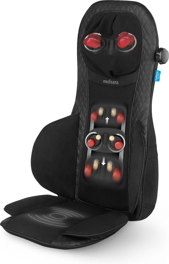 Medisana MCG 820 Massagekussen – Shiatsu Rug- en Nekmassage – Warmtefunctie – Ergonomisch Ontwerp – Ontspannende Spiermassage