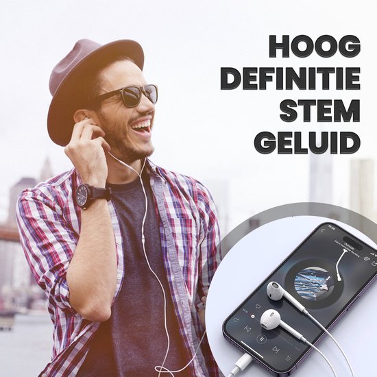 Golden Sound Bedrade Oordopjes - Oortjes met draad en microfoon - 3.5 mm jack aansluiting