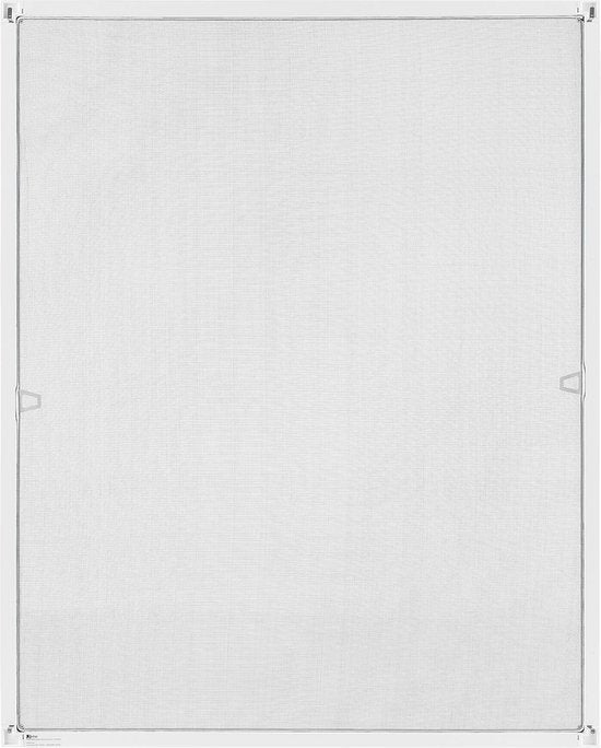 Juskys Vliegenhor / Raamhor / Hor - 120 x 140 cm - Wit - Incl. Bevestigingsmateriaal