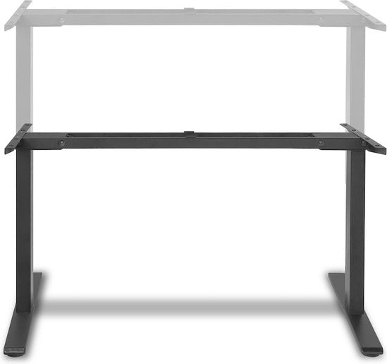 Feel Furniture Elektrisch verstelbaar bureau - 140x70cm - Frame - Zwart