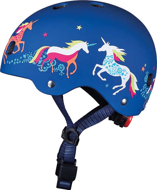 Micro - Helm - Eenhoorn (s) (ac2102bx) /speelgoed om te rijden /blauw/s