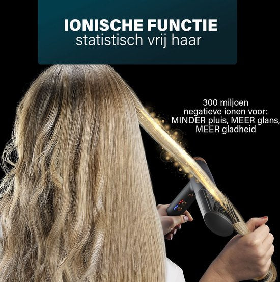 Princess Airstyler Pro 529205 - 7 in 1 - 2000 Watt - 1.8m snoer - BLDC Motor - Luxe Opbergtas - Hitte handschoen - Multi Styler - Hairwrap - Haarstijler - Haardroger - Warmteborstel - Fohnborstel - Krulborstel en Stijlborstel
