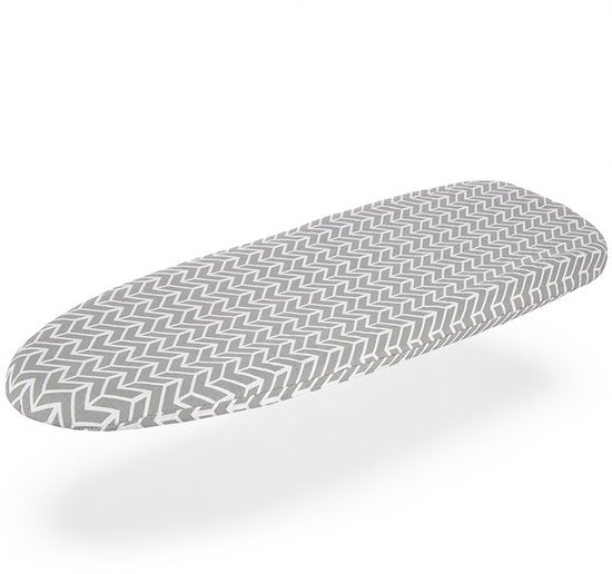 Strijkplankhoes Katoenen Grijs 77x31 cm - voor Strijkplank - Toplaag