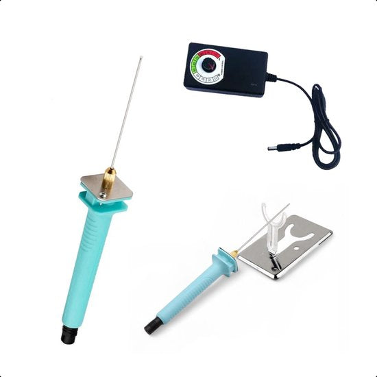 Tech Essentials® Buigbare Piepschuimsnijder Met Houder - 30W - Instelbaar - Modelbouw Gereedschap - Soldeerbouten - Styroporsnijder - Gyro cut - Gloeidraad - Tempex - Hobby - Polystyreensnijder - Foam Cutter