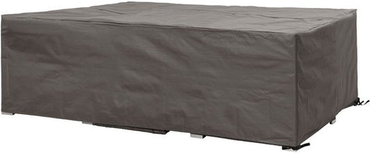 Perel Buitenhoes voor tuinset, grijs, rechthoekig, 280 cm x 230 cm x 80 cm