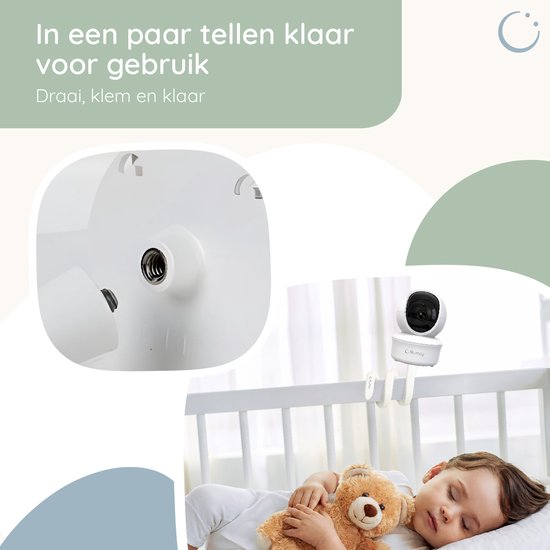 Numsy Babyfoonhouder - Babyfoon houder - Flexibele Camera Houder - Baby Camera - Babyfoon Standaard