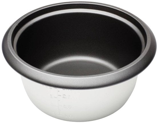 Tristar Rijstkoker 2.2L - RK-6129 - 10-12 personen - Droogkookbeveiliging, warmhoudfunctie - RVS
