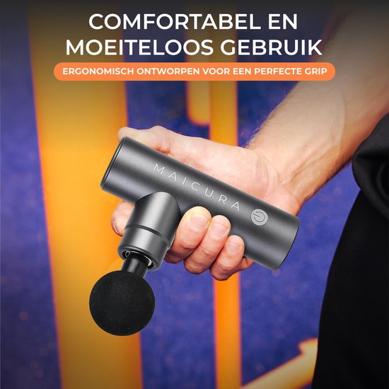 Maicura GO SE - Massage Gun Professioneel - Aluminium Massageapparaat - Massagepistool - Massagegun