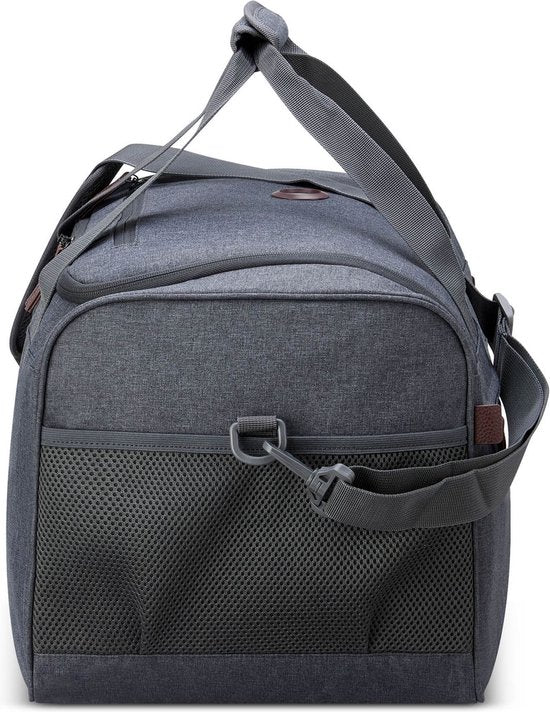 Delsey Paris Maubert 2.0 Weekender - Handbagage Reistas 41L - RPET Duurzaam - TSA Slot - 50 cm - Antraciet