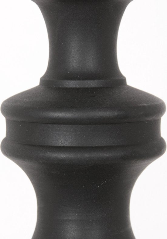 Anne Lighting tafellamp Lyons - zwart - metaal - 15,5 cm - E27 fitting - 3467ZW
