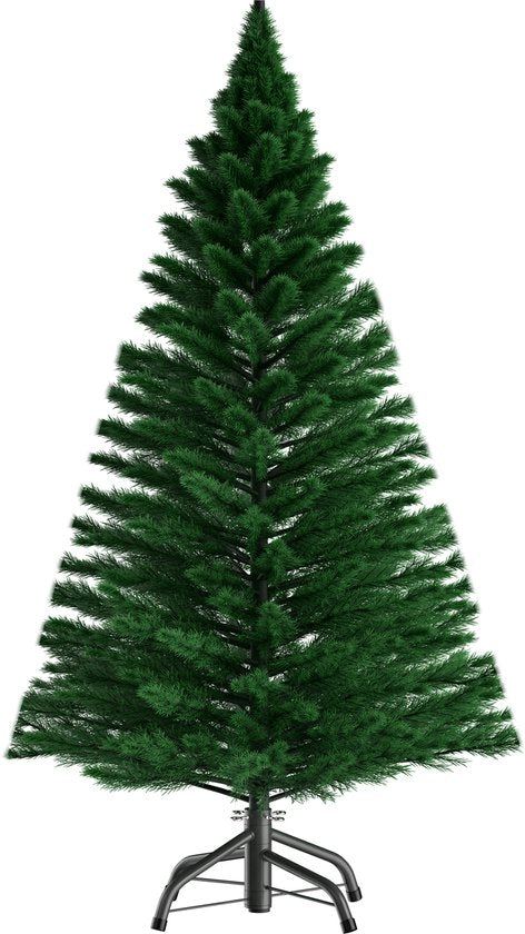 Casaria Kerstboom PE - Metalen Voet 140 cm – Groen
