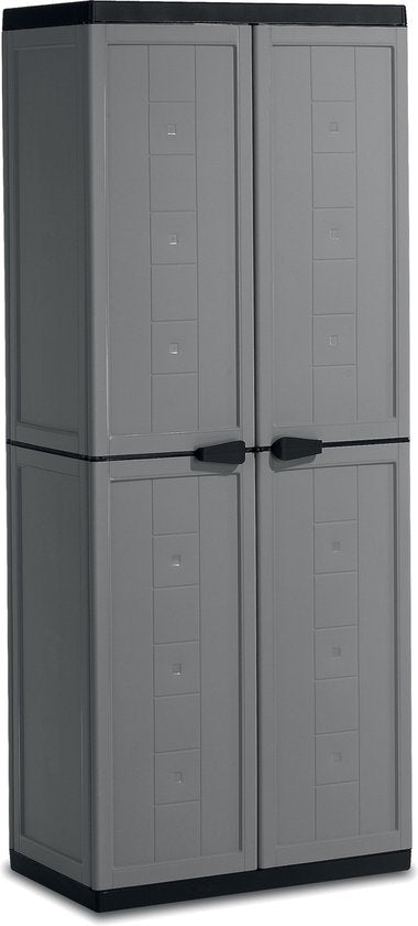 Keter Hoge opbergkast - Kunststof - Incl Slot - 3 planken