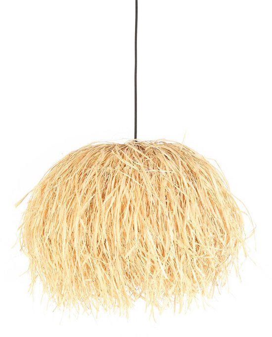 Anne Lighting - hanglamp - Grass - naturel - gras - Ø 53cm - E27 - 3819BE