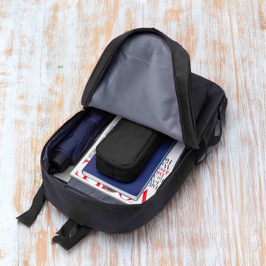 Diydash Etui - Pennenzak - Pennenetui - Schooletui - Grote Etui - Schoolspullen - Trousse Scolaire - Voor meisjes, jongens en volwassenen - Zwart