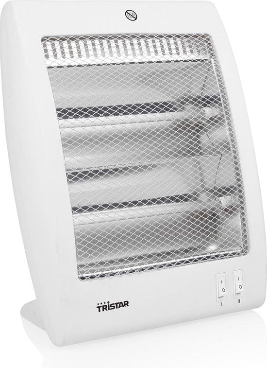 Tristar KA-5127 Elektrische Kachel - 2 standen - Laagwattage - Campingkachel 400-800 watt - Omvalbeveiliging