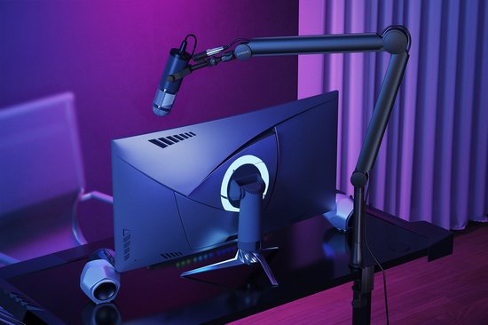 Sensic SA 30 Microfoon Arm Zonder Microfoon - Microfoon Statief - Boom Arm - Standaard - Met 15cm Verhoger