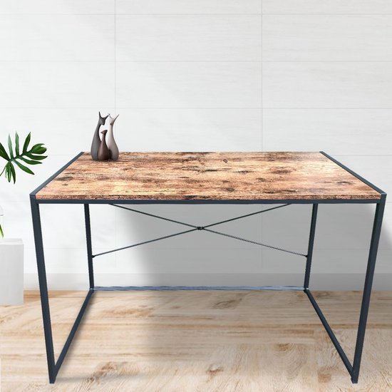 VDD Industrial Vintage Design Bureau Stoer - laptoptafel - industrieel - 100x45x75 cm