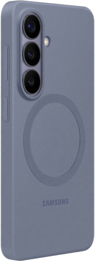 Samsung Galaxy S26 Hoesje - Silicone Magnet Case - Violetblauw
