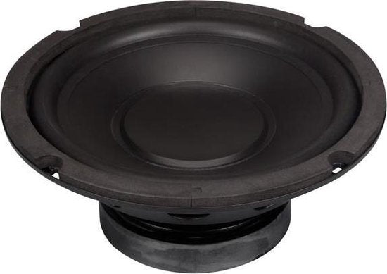 Luidspreker, subwoofer, 8", vermogen 350 W/175 W RMS, impedantie 8 Ω, zwart