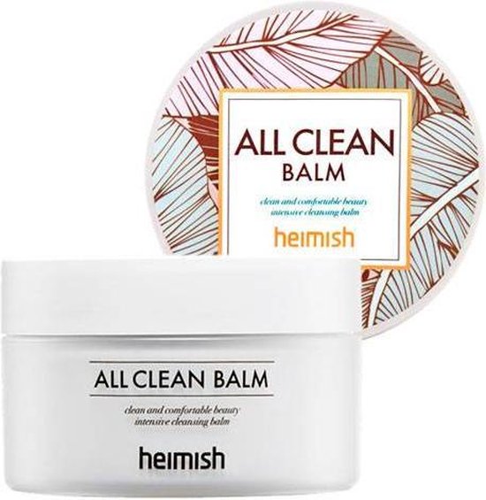 Heimish |All Clean Cleansing Balm |Make-up en SPF remover| Dubbele Reiniging |120 ml