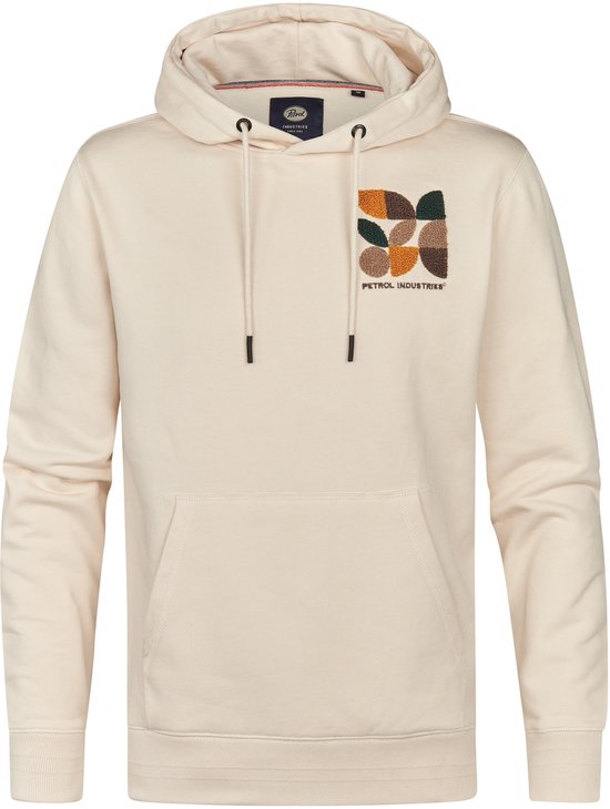 Petrol Industries - Heren Backprint Hoodie Sparta - Geel - Maat XL