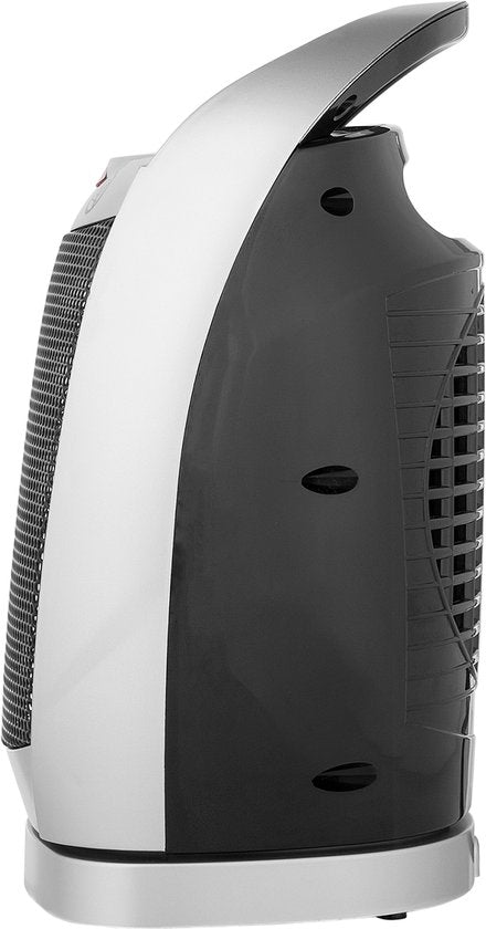 Tristar Elektrische Kachel KA-5038 - Ventilatorkachel - Met omvalbeveiliging en oververhittingsbeveiliging - Draaifunctie - 750W en 1500W - Grijs
