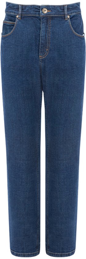 Milanoro - Stijlvolle jeansbroek voor heren - Zwartblauw - W38 - L30