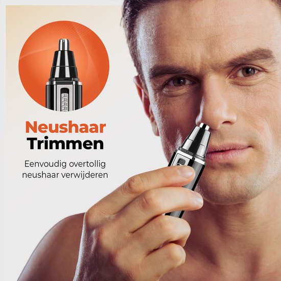 AyeWay 4 in 1 Trimmer - Draadloos - Neustrimmer - Baardtrimmer - Mannen & Vrouwen