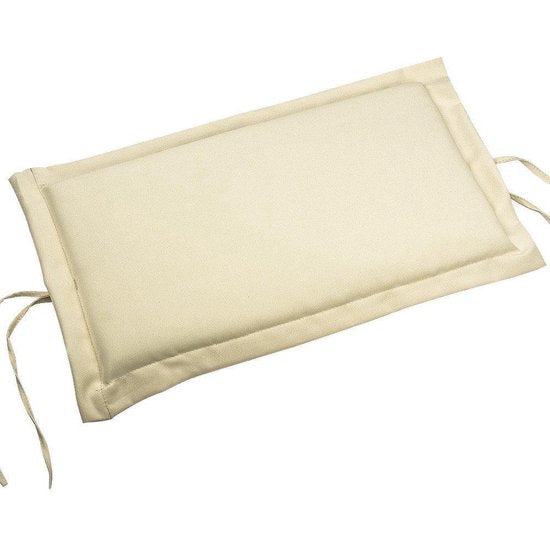 Matras voor ergonomisch ligbed - tuinkussen - crème