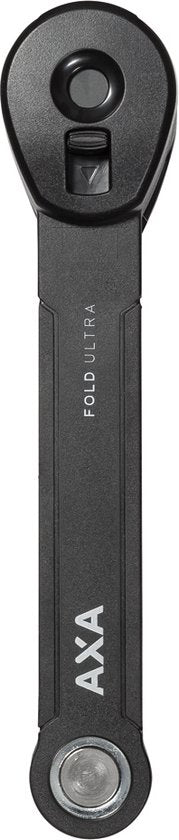 AXA Fold Ultra 90 ART 2 Vouwslot – Fietsslot met Keurmerk – Premium Slot voor Elektrische Fiets, Fatbike en Bakfiets – Vouwslot met Houder en Sleutelservices – 90 cm