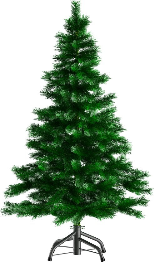 Casaria Kunstkerstboom - Metalen Voet 180cm 613 Punten - Inclusief Standaard - Groen