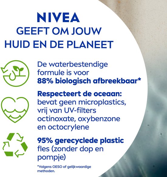 NIVEA SUN Protect & Hydrate Zonnebrand Spray - SPF 50 - Zonnespray - Beschermt en hydrateert - Zonbescherming - Koraalvriendelijk - Met Vitamine E - 200 ml