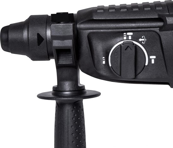 VONROC Boorhamer 800W – 3 Joule – SDS plus – 4 functies – Incl. tandkransboorkop en accessoires