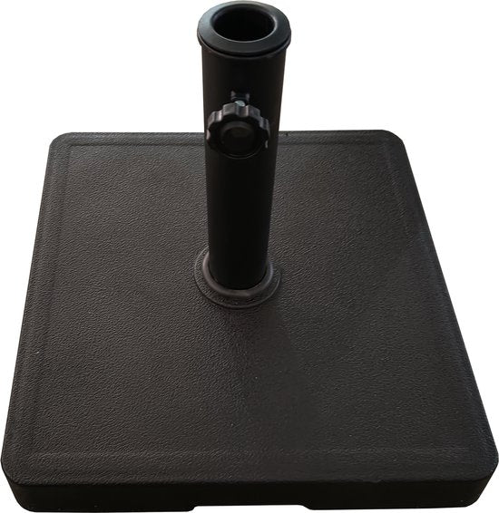PimXL Parasolvoet vierkant - 43x43 cm - 16kg