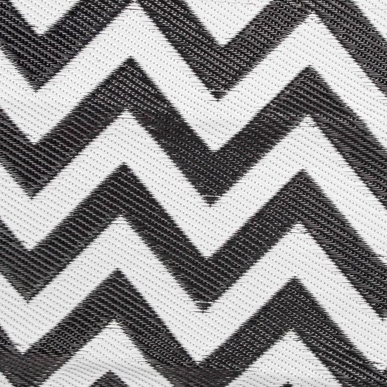 Bo-Camp - Chill mat - Wave - XL - Zwart/wit