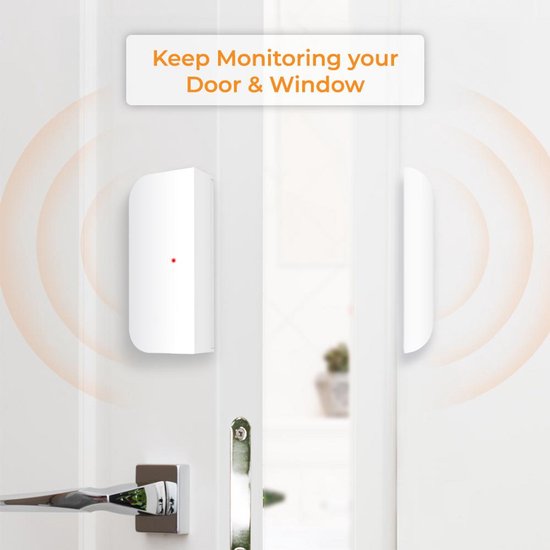 Denver Draadloos Alarmsysteem - Smart Home - Tuya - Beveiliging Woonhuis Camper Caravan Boot - SHA220