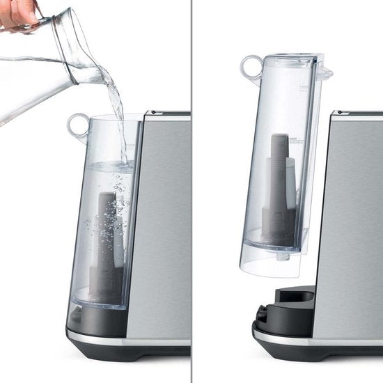 Sage – The Bambino Espressomachine – 1,4 l & 15 Bar – Voorzien Van Thermojet-verwarmingssysteem En Krachtig Stoompijpje – Voor Baristakwaliteit En Latte Art – Zilver Roestvrij Staal