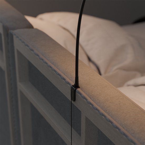 Nolt Leeslamp voor in Bed - Nachtlampje Dimbaar - 2 Bedlampjes - Bedlamp Slaapkamer - Leeslampjes Hoofdbord - Leeslampje Volwassenen