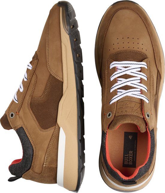 Bullboxer - Sneaker - Mannen - Cognac - 45 - Sneakers