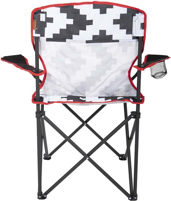 Bo-Camp - Urban Outdoor - Vouwstoel - Madison - Zwart/Wit