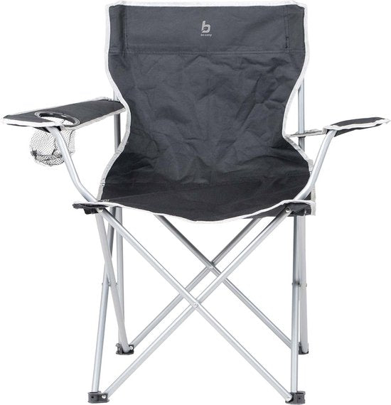 Bo-Camp - Vouwstoel - Compact - Staal - Zwart