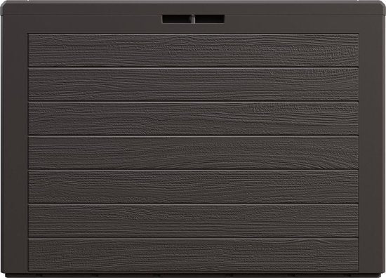 Casaria Tuinkussen Opbergbox – 190L Kunststof UV Bestendig - Bruin