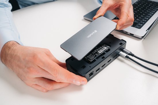 Verbatim CDS-15SSD Bedraad USB 3.2 Gen 1 (3.1 Gen 1) Type-C Zwart, Grijs
