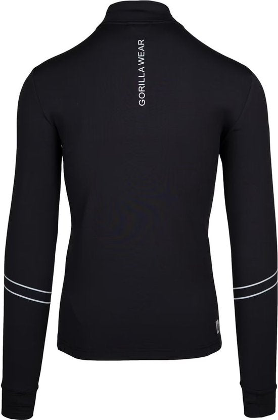 Gorilla Wear Noxen Long Sleeve Shirt - Zwart - 3XL