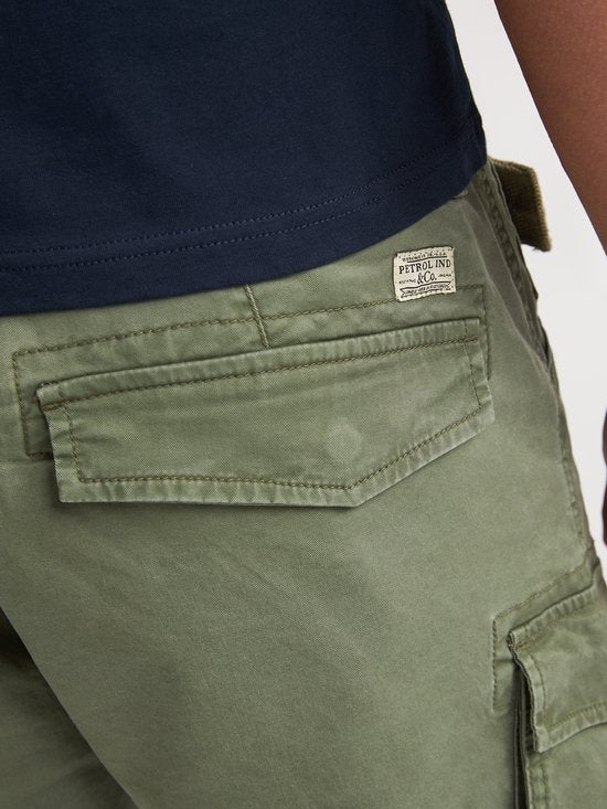 Petrol Industries - Heren Cargo short Heatwave - Groen - Maat XXL