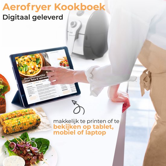 Happy Goods Heteluchtfriteuse XL Accessoires - geschikt voor Airfryer Accessoires - ⌀ 20 CM - Bakpapier - Siliconen Bakje - Bakvorm Rond - Muffin Bakvormen