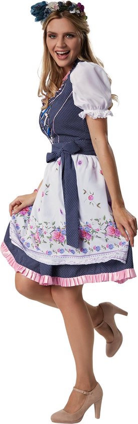 Dressforfun Mini-dirndl Garching model 1 - XL - Verkleedkleding carnaval - Oktoberfest - Verkleden - Feestkleding - Carnavalskleding - Feest - Partykleding