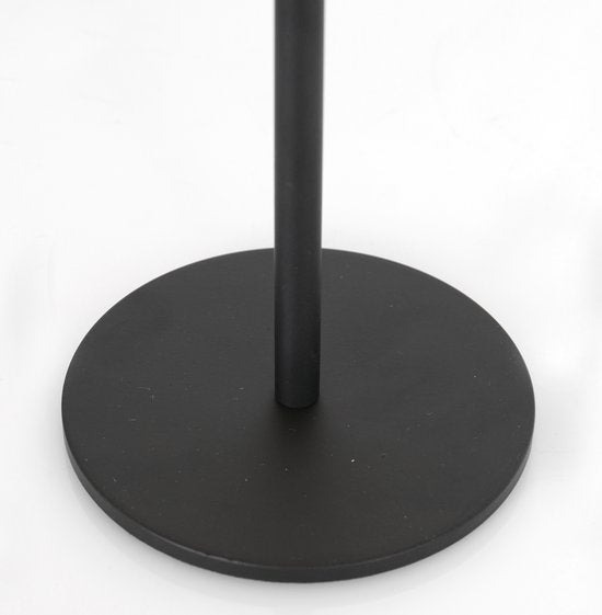 Steinhauer tafellamp Ancilla - zwart - metaal - 15 cm - ingebouwde LED-module - 3353ZW