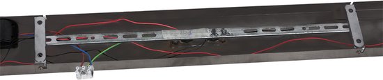 Steinhauer - hanglamp - Piola - zwart - acryl metaal - design lamp - LED - 3501ZW