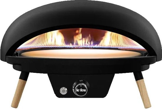 Le Feu - Turtle Motion - Pizza oven - Zwart